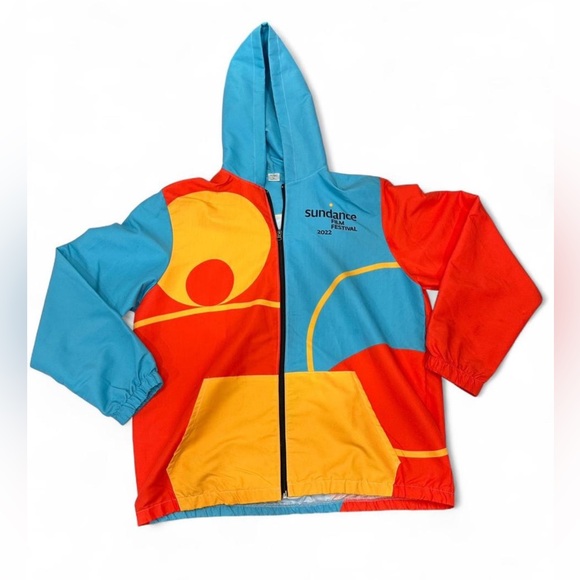 Other - Sundance Film Festival 2022 Red and Blue Retro Windbreaker jacket